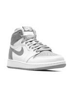 Jordan Kids baskets montantes Air Jordan 1 Retro OG 'Stealth' - Blanc - thumbnail