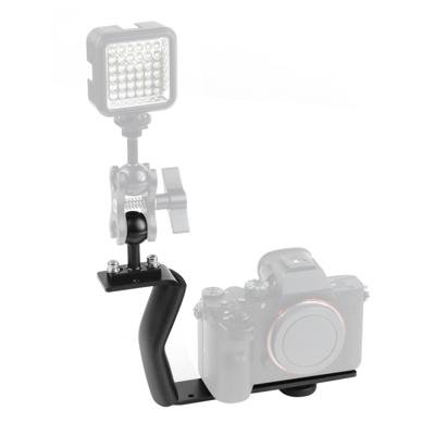 PULUZ Z vorm aluminiumlegering handvat beugel Verleng arm houder voor duiken onderwater fotografie systeem