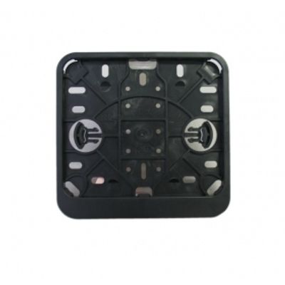 Kentekenplaathouder 145x125 zwart