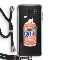 S(peach)less: Samsung Galaxy J8 (2018) Transparant Hoesje met koord