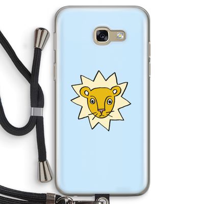Kleine leeuw: Samsung Galaxy A5 (2017) Transparant Hoesje met koord