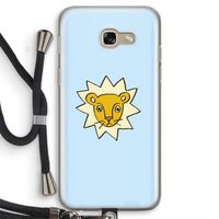 Kleine leeuw: Samsung Galaxy A5 (2017) Transparant Hoesje met koord