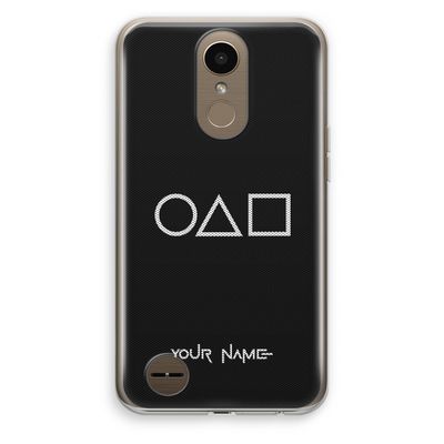 Squid Game: LG K10 (2017) Transparant Hoesje