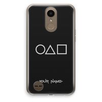 Squid Game: LG K10 (2017) Transparant Hoesje