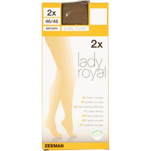Lady Royal Panty Plus Size 20 den Comfort Fit