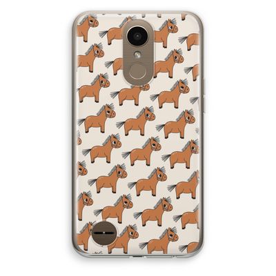 Pony: LG K10 (2017) Transparant Hoesje