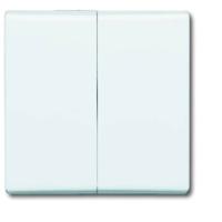 Busch-Jaeger 2CKA001731A1783 Serietoets Afdekking Allweather 44 (IP44) Parel-wit, Crème-wit 1 stuk(s)