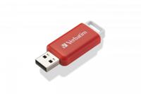 Verbatim V DataBar USB 2.0 Drive USB-stick 16 GB Rood 49453 USB 2.0 - thumbnail