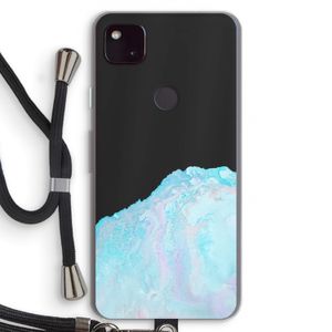 Fantasie pastel: Pixel 4a 5G Transparant Hoesje met koord