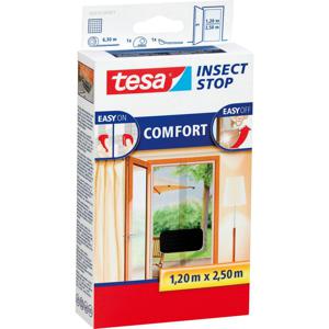 tesa COMFORT Vliegenhor voor deur (b x h) 1200 mm x 2500 mm Antraciet 1 stuk(s)