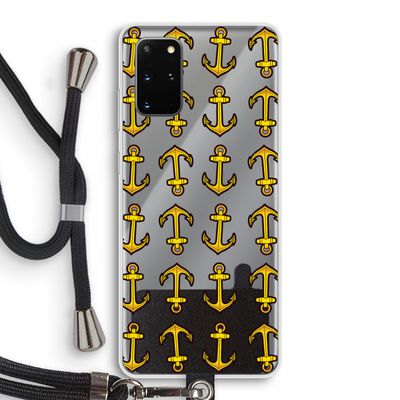 Musketon Anchor: Samsung Galaxy S20 Plus Transparant Hoesje met koord