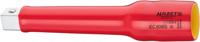 HAZET Verlengstuk · geïsoleerd 917KV-5 · 1/2 inch (12,5 mm) vierkant hol · 1/2 inch (12,5 mm) vierkant massief · Lengte: 140 mm