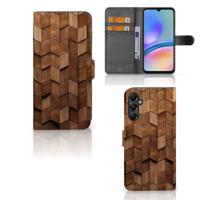 Book Style Case voor Samsung Galaxy A05s Wooden Cubes