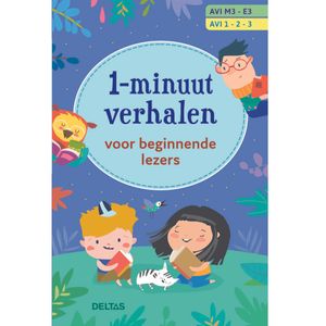 Deltas Boek AVI M3-E3 1-Minuut Verhalen voor de Beginnende Lezer