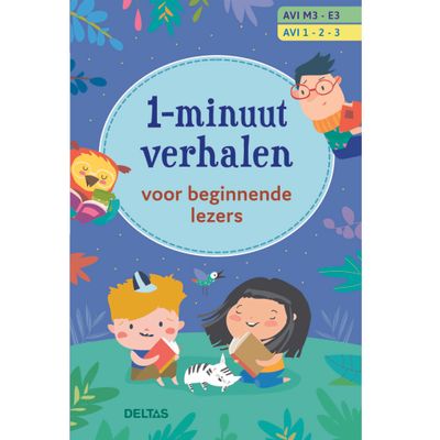 Deltas Boek AVI M3-E3 1-Minuut Verhalen voor de Beginnende Lezer