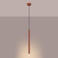 Hanglamp PASTELO 1 rood oker