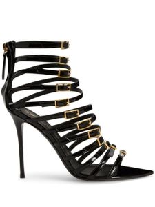 Giuseppe Zanotti sandales Intriigo Punk 105 mm à brides - Noir