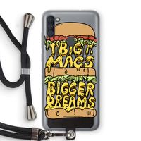 Big Macs Bigger Dreams: Samsung Galaxy A11 Transparant Hoesje met koord