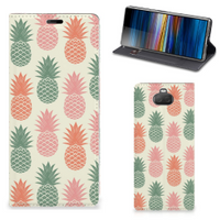 Sony Xperia 10 Plus Flip Style Cover Ananas