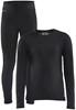 Craft 1909712 Core Warm Baselayer Set Jr - Black - 158/164