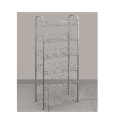 Metaltex Voorraadrek chroom 6 etages