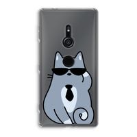 Cool cat: Sony Xperia XZ2 Transparant Hoesje