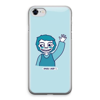 Zwaai: iPhone 8 Transparant Hoesje