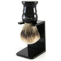 Edwin Jagger Shaving Brushes Synthetic English Shaving Brush Imitation Ebony Ref.1EJ286SDS Synst 1Stuks