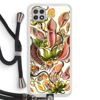 Haeckel Nepenthaceae: Samsung Galaxy A22 4G Transparant Hoesje met koord