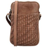 Hide en Stitches Telefoontasje Inspired by Illusion Bruin