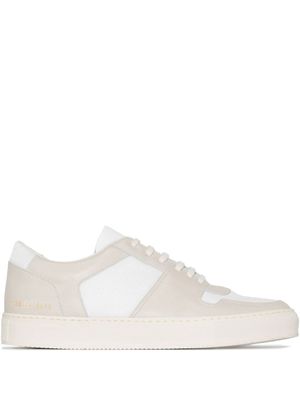 Common Projects baskets Decades à design à empiècements - Blanc