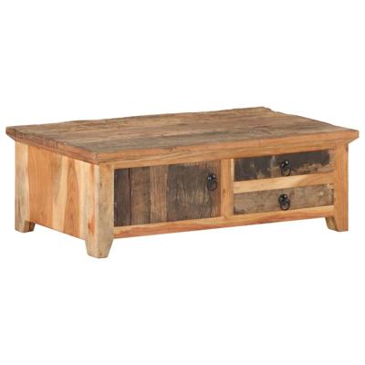 Salontafel 90x50x31 cm massief gerecycled hout