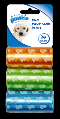 Pawise Refill Poop Bag (3 Pack)
