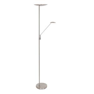 Steinhauer RVS leeslamp Daphne met extra leeslamp 3392ST