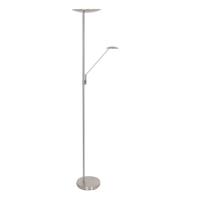 Steinhauer RVS leeslamp Daphne met extra leeslamp 3392ST