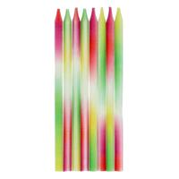 Folat BV Kaarsjes neon delight - 24st.