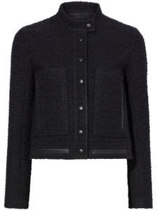 Proenza Schouler veste en tweed Alice à boutons pression - Noir