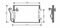 Airco Condensor 00+ 30005289 - thumbnail