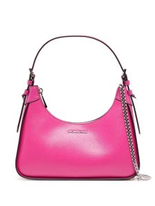 Michael Kors mini sac en cuir à détail de chaîne - Rose