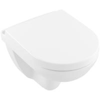 Villeroy & Boch O.novo combipack - met Compact wandcloset - diepspoel DirectFlush 36x49cm - met zitting - met softclose en quick release wit 5688hr01