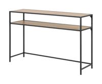 Bendt Sidetable 'Holger' Eiken en metaal, 120cm