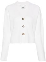 Allude cardigan en cachemire à col v - Blanc