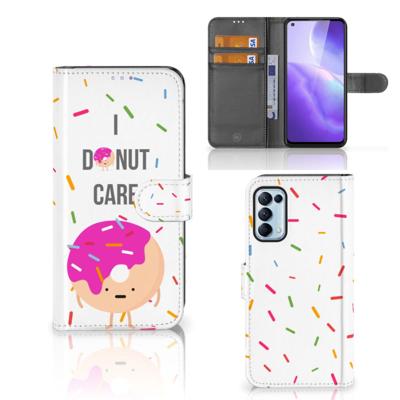 OPPO Find X3 Lite | Book Cover | Donut Roze