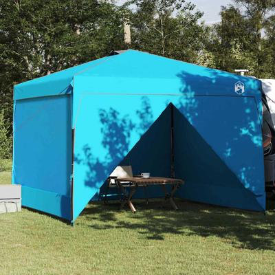 Luifeltent Blauw 300 x 300 x 227 / 236 / 245 cm Oxford stof
