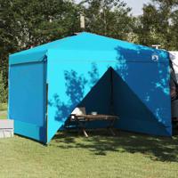 Luifeltent Blauw 300 x 300 x 227 / 236 / 245 cm Oxford stof