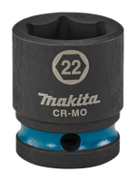 Makita Krachtdop Impact Black, 1/2 22mm - E-16184