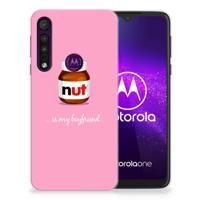 Motorola One Macro | Siliconen Case | Nut Boyfriend Motorola One Macro | Siliconen Case | Nut Boyfriend
