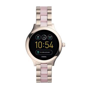 Horlogeband Fossil FTW6010 Roestvrij staal (RVS) Rosé 18mm