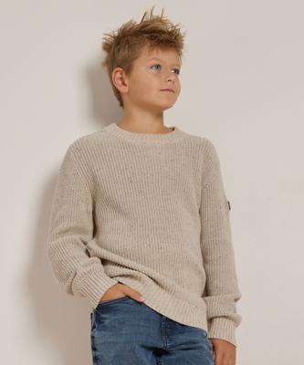 nappy trui met ronde hals