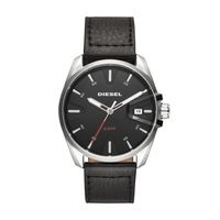Horlogeband Diesel DZ1862 Leder Zwart 22mm - thumbnail